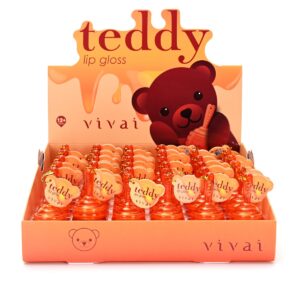 VIVAI LIP GLOSS TEDDY MEL BOX